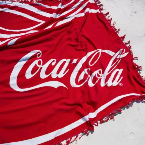 Pikniková deka s potlačou Coca-Cola - reklamná deka