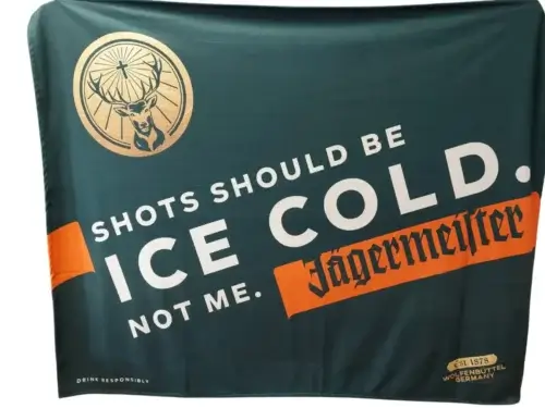 Deka s potlačou Jagermeister - event merch