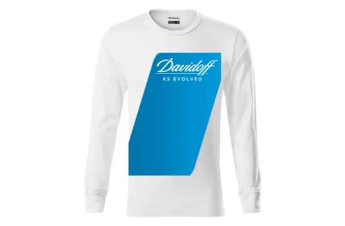 Mikina s potlačou Davidoff - reklamný textil