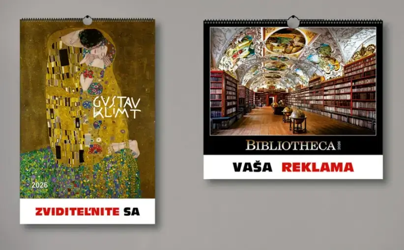Nástenné kalendáre na mieru s vlastnou potlačou