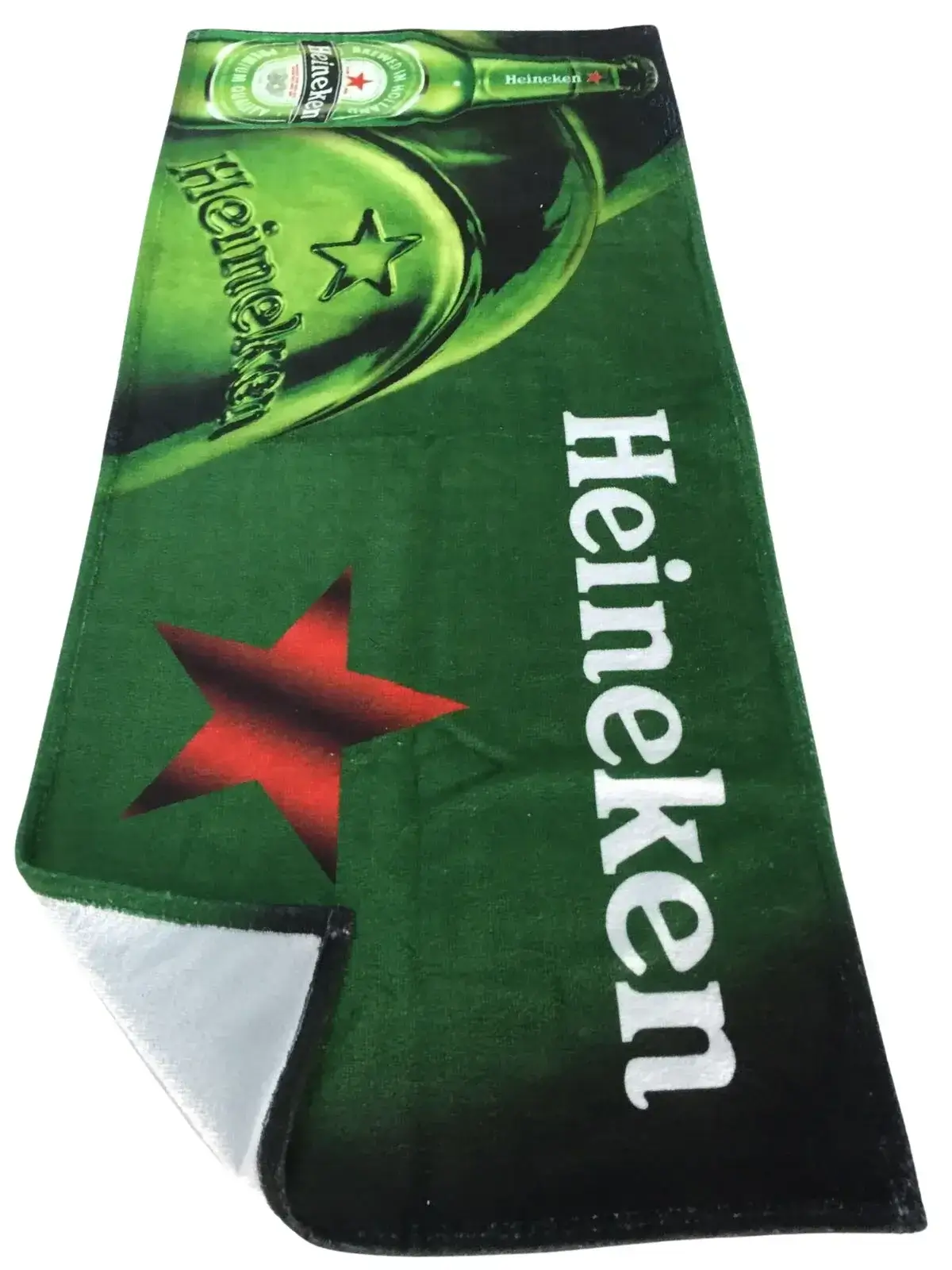Osuška s vlastnou potlačou loga Heineken