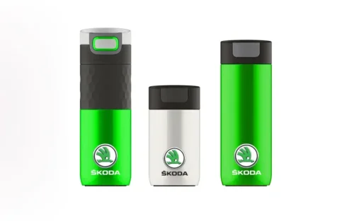 Termosky s vlastným gravírovaním pre Škoda