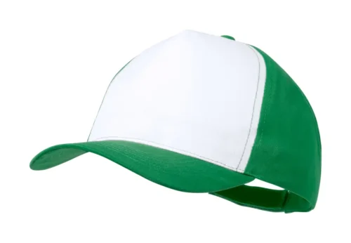 Zeleno-biela šiltovka na potlač - trucker štýl